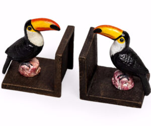 Toucan Bookends