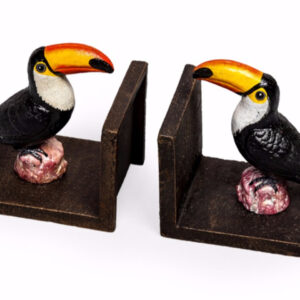 Toucan Bookends