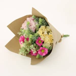 Everlasting Bouquet - Millicent Peony & Mixed Hydrangea