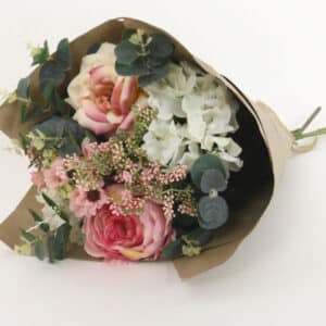 Everlasting Bouquet - Open top Rose & Peony mix