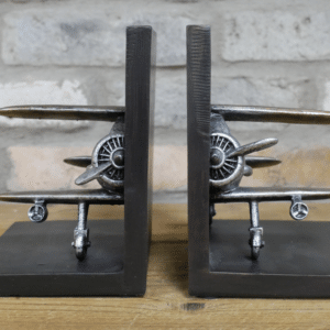 Aeroplane Bookends