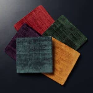 Jacaranda Satara rug samples
