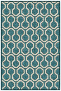 Made To Order Quirky Honeycomb Duck Egg Rug