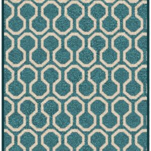 Made To Order Quirky Honeycomb Duck Egg Rug