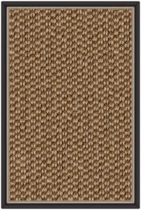 Made To Order Sisal Bubble Weave Double Border Rug